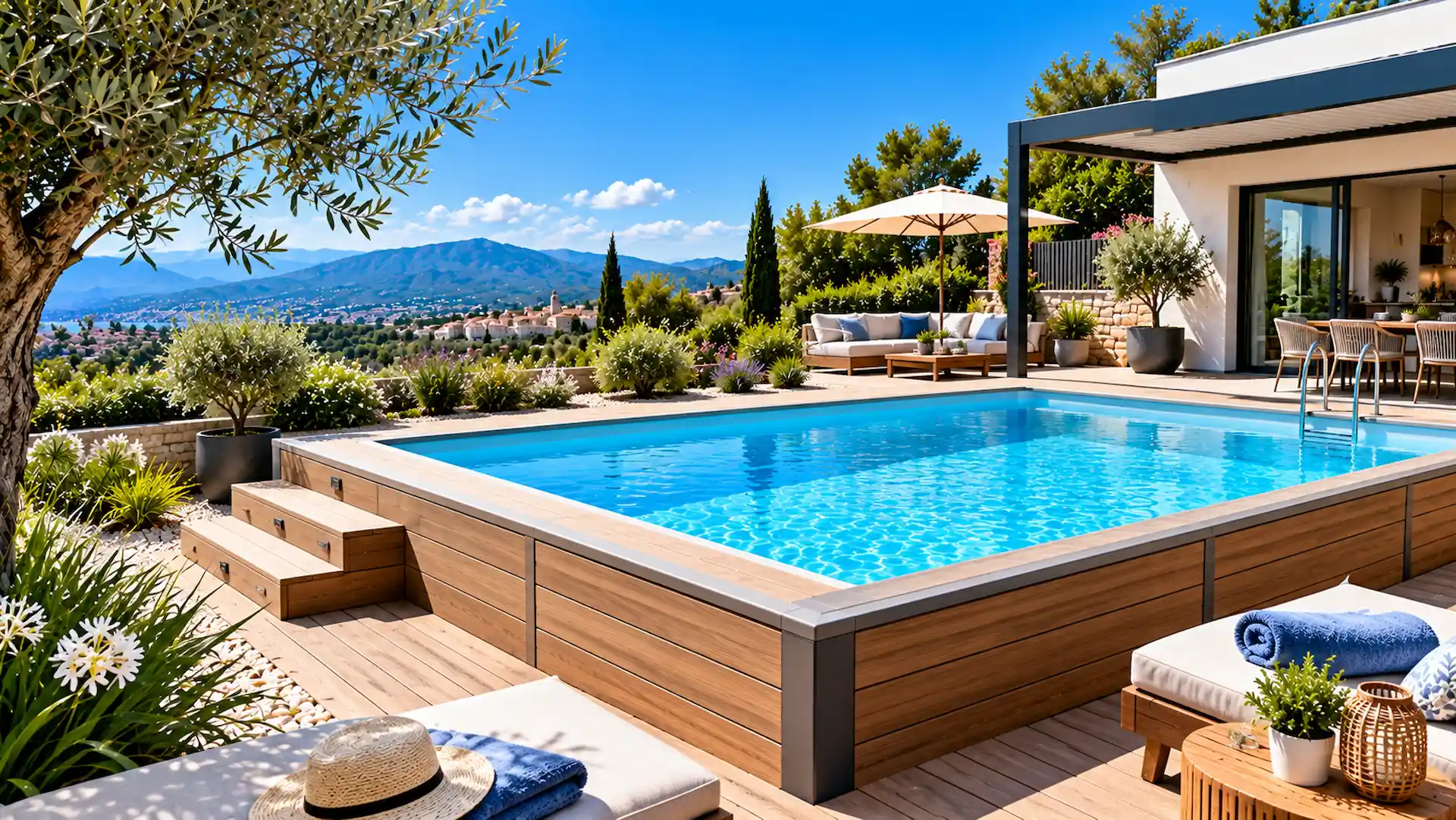 Piscine en kit