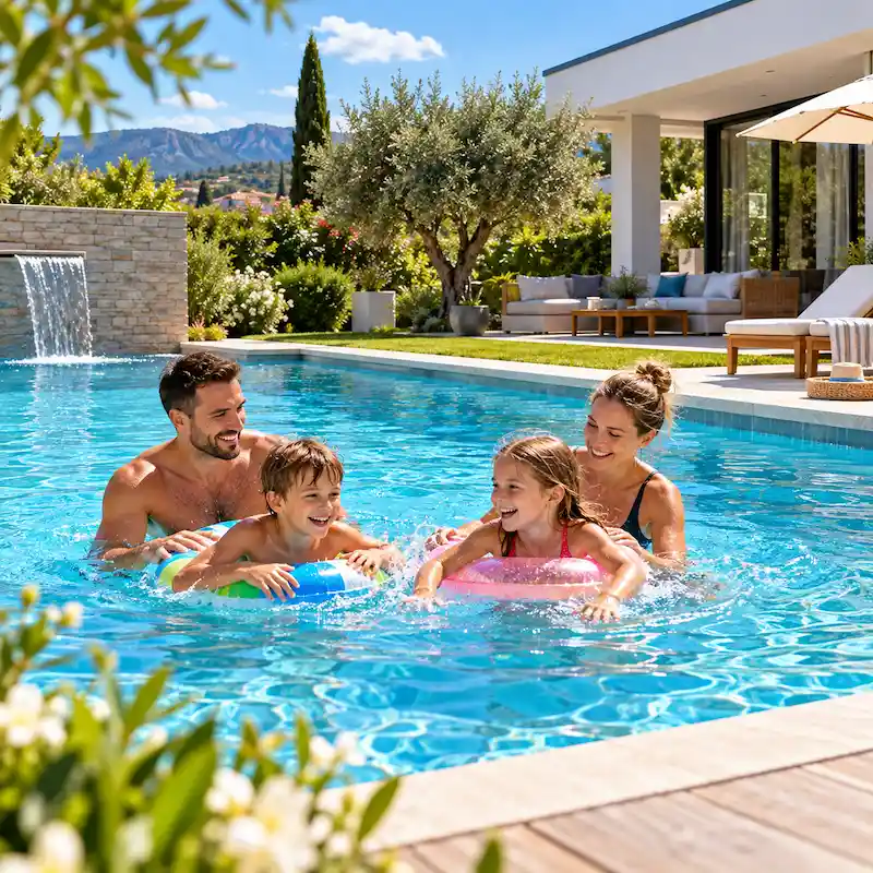 Piscine familiale