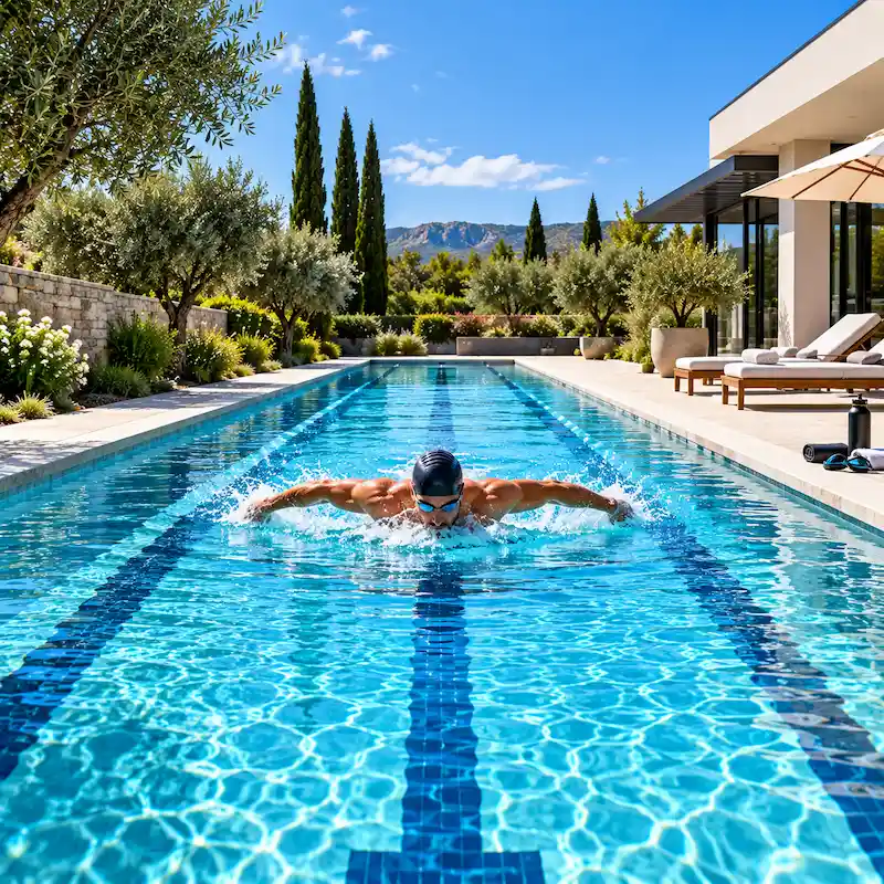 Piscine sportive