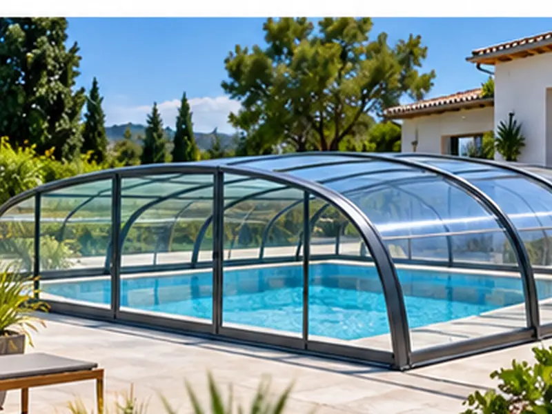 Abri de piscine pour protéger et sécuriser le bassin
