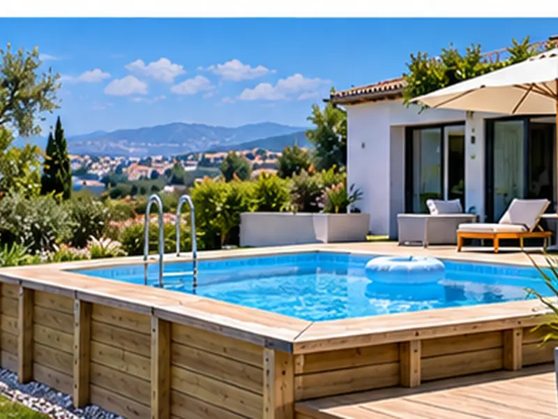 Piscine en kit adaptée à un projet de construction